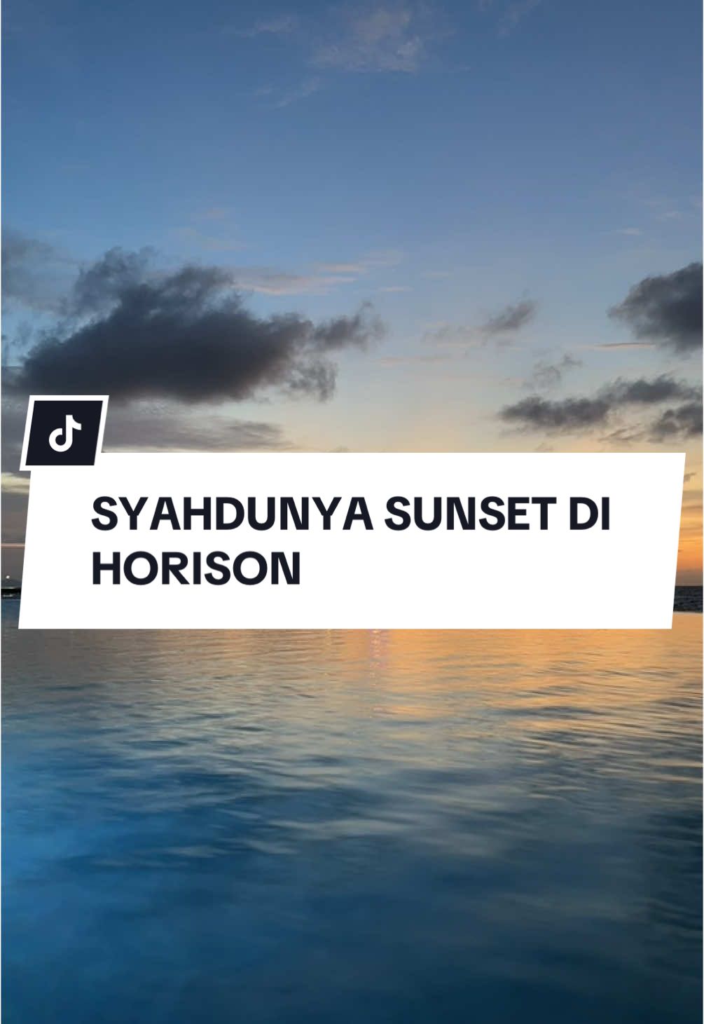 Sunsetion di horison#horisonultimasingkawang #hotelsingkawang #singkawang #horisonhotels 