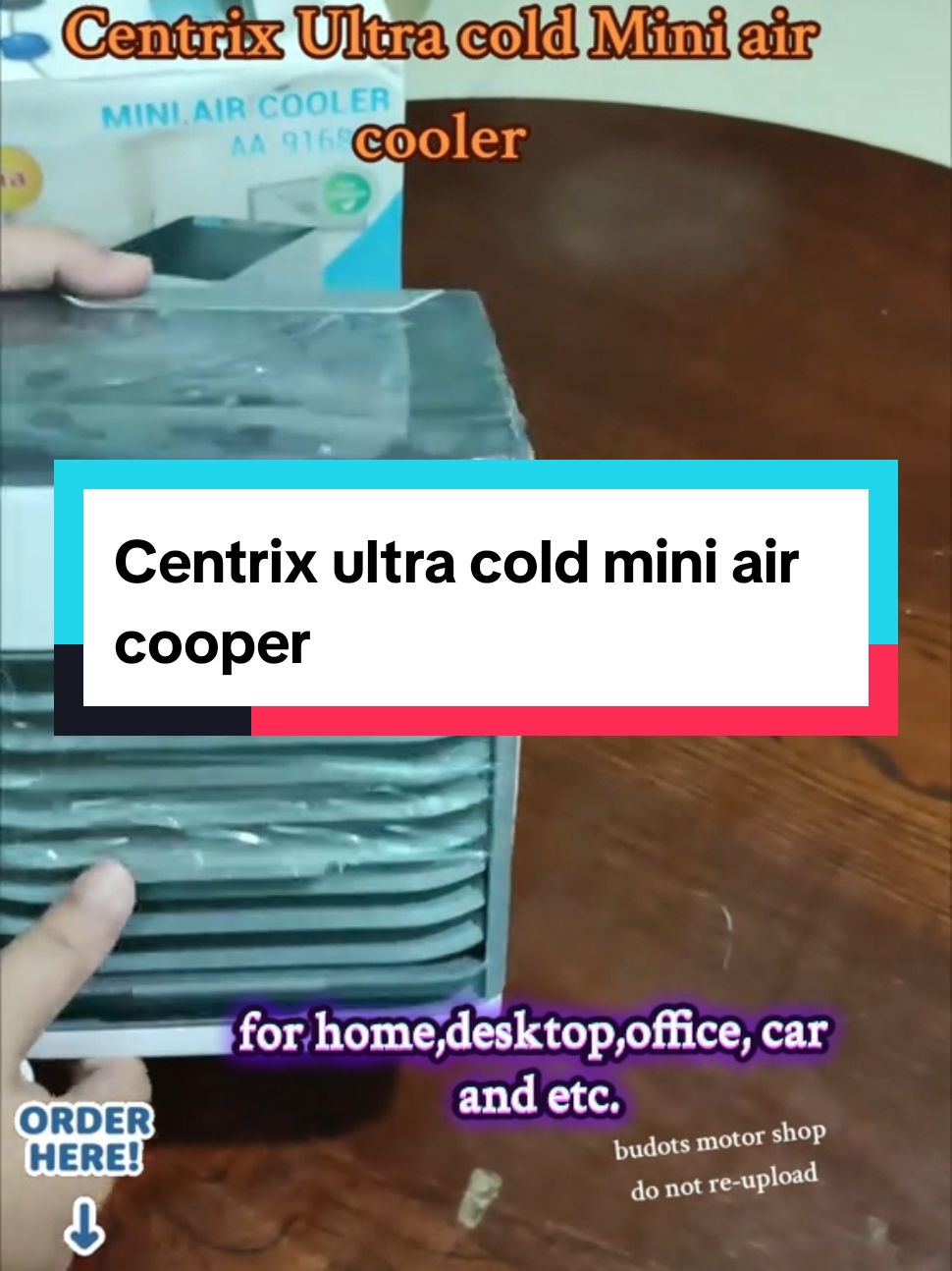 Mini cold air cooler#miniaircon #aircooler #aircon #coldaircooler #creatorsearchinsights #MLBB8TH #fyp 