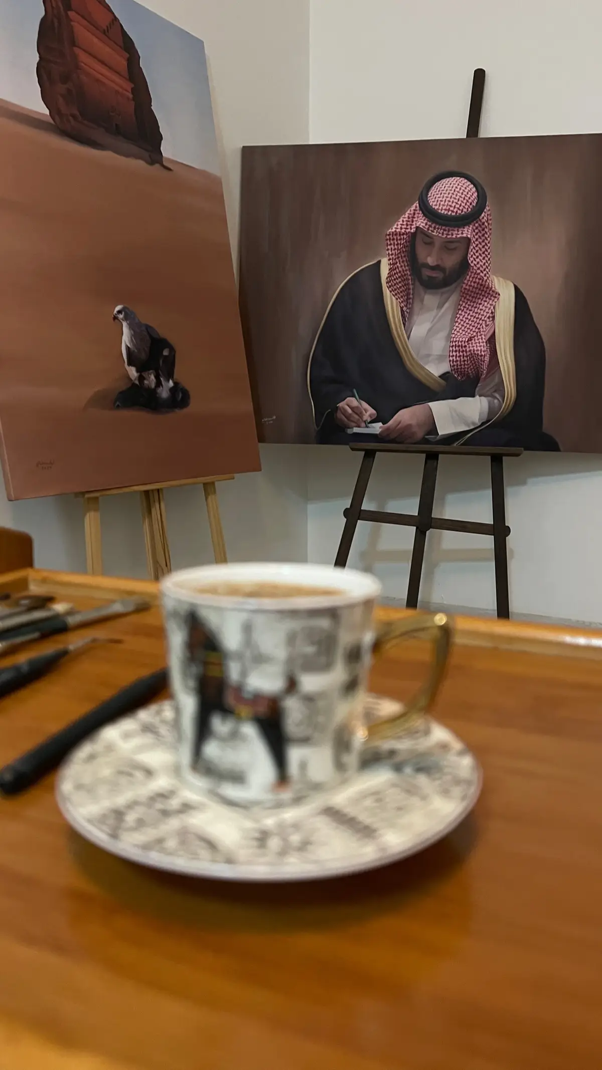 #محمد_بن_سلمان #رسمه #tiktokart 