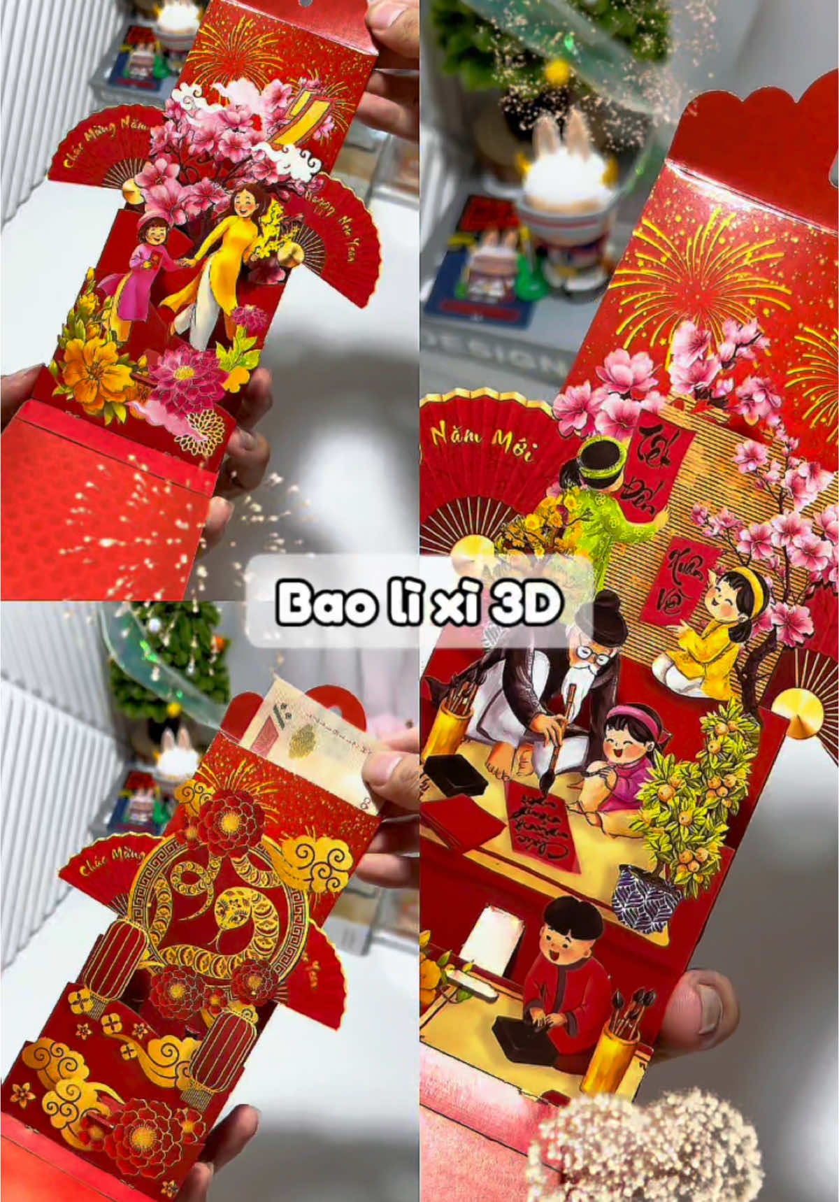 Nôn tết quá đi  #baolixi #baolixitet #baolixi3d #tet2025♥ #tetsumvay #dibesxius #fyp #review 