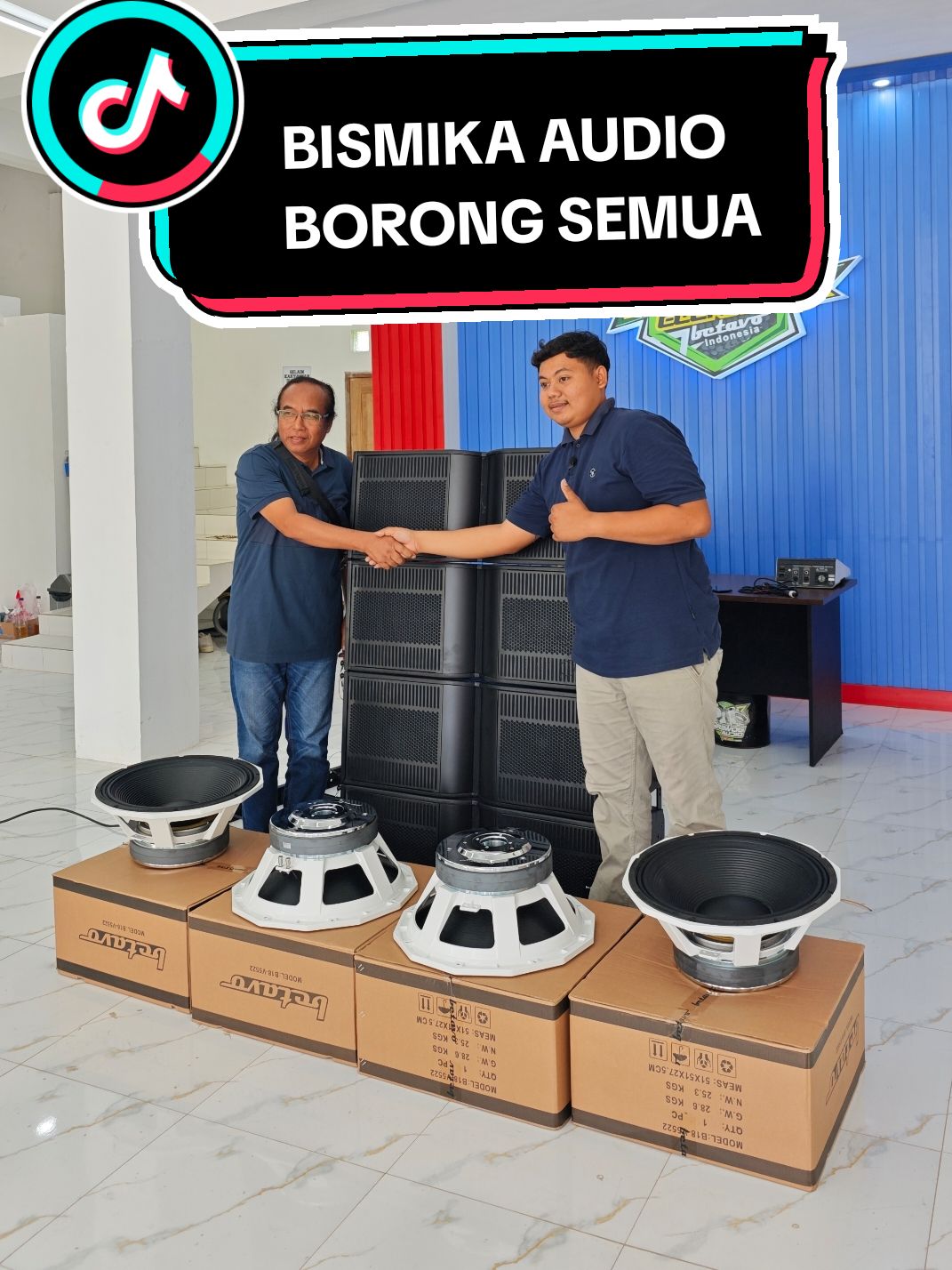 MANTAB🔥,JURAGAN @bismika_official BORONG SEMUA UNIT #BETAVO Ke SITUBONDO🔥 - 4 unit WRX 212N - 4 unit B18-V5522 Chrome Terimakasih Juragan 😇 @BREWOG ELEKTRONIK  #brewog_audio #brewogbetavoindonesia #soundhoregjawatimur 