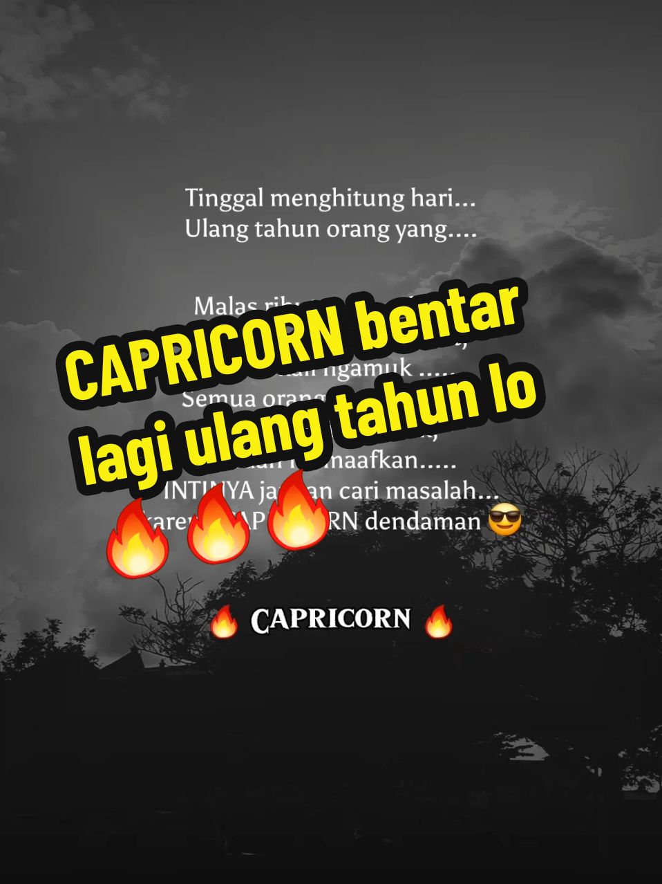 #CapCut  cieeee capricorn bentar lagi ultah #capricorn #capricornio #capricorn♑️ #capricornio♑️ #capricorniotv #capricorne #capricorniana #capricornzodiac #capricorno #capricornianos #zodiac #zodiqcsigns #zodiaccapricorn #bintangcapricorn #bintangcapricorn♑️ #fypシ゚viral #fypage #fyppppppppppppppppppppppp #lewatberandafyp #lewatberanda #batamtiktok #batamtiktok #batampunyacerita #nttpride🏝🔥 #nttpride🏝🔥fypシviral 