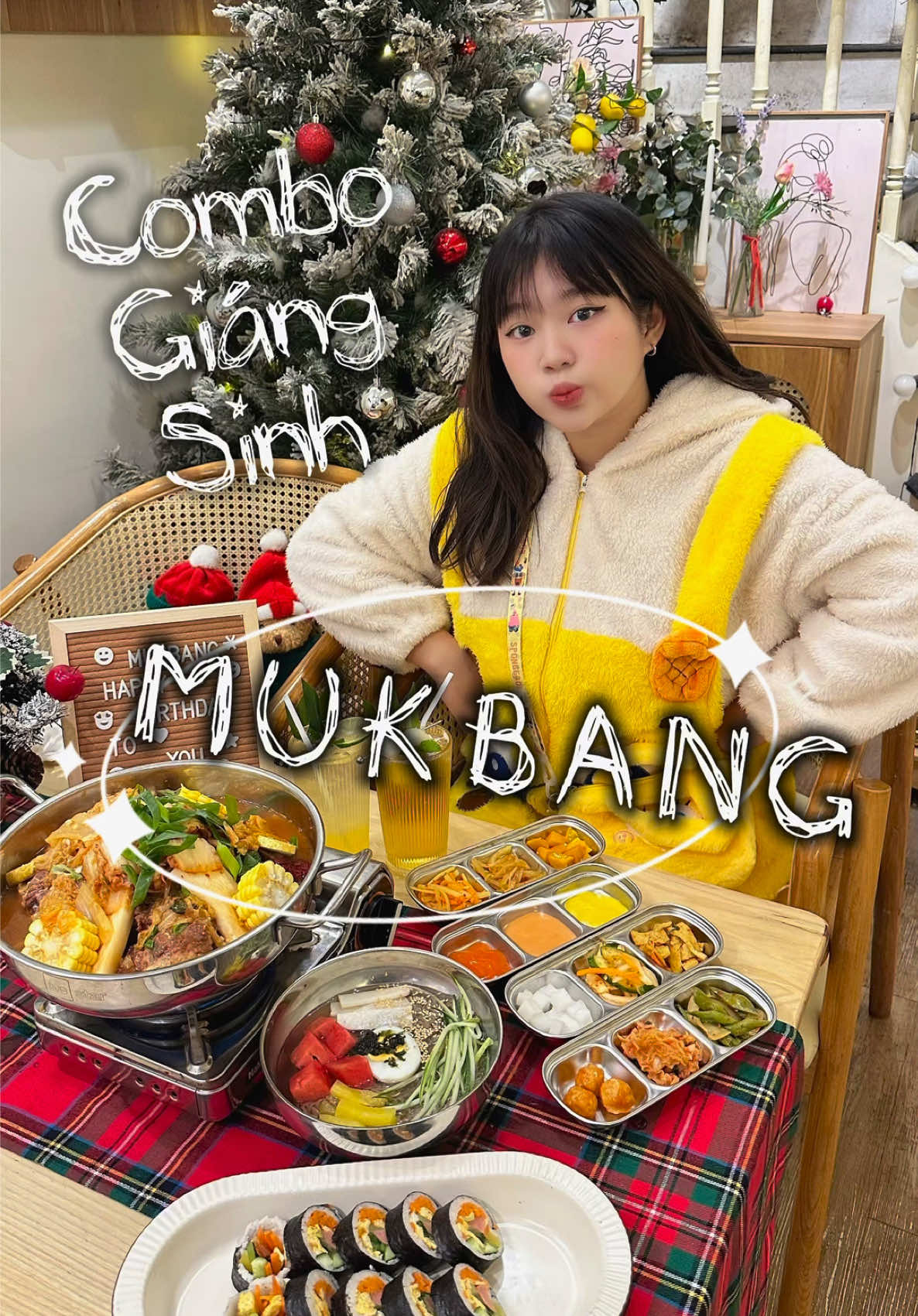 COMBO GIÁNG SINH HẸN HÒ TẠI MUKBANG 177 TÔ HIỆU #ReviewAnNgon #AnCungTikTok ##MUKBANG##koreanfood