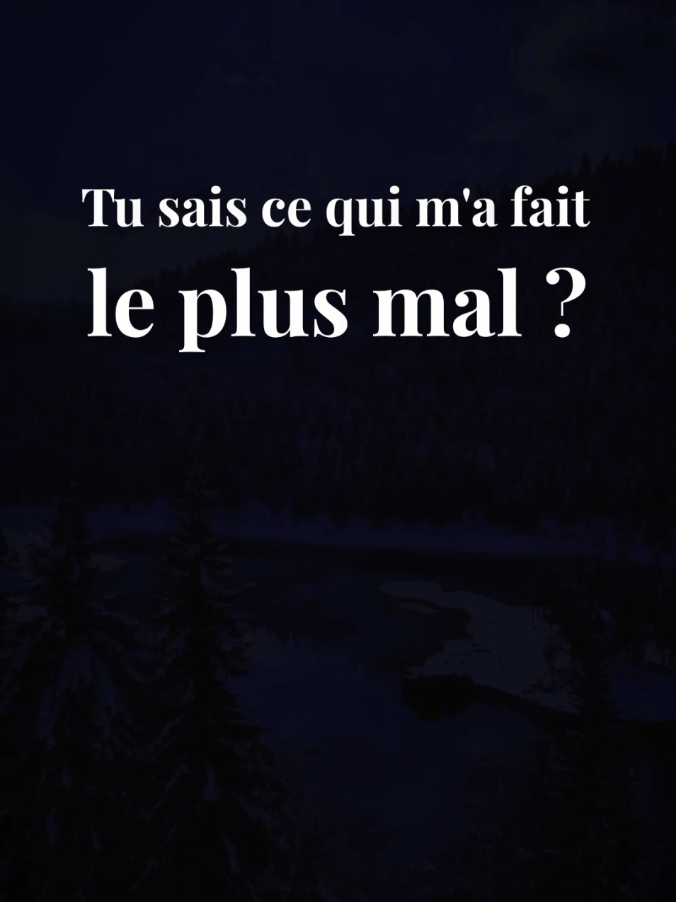 Je parle de la douleur de réaliser que j'étais prête à tout pour cette personne, mais qu'elle a laissé glisser mon cœur entre ses doigts. J'ai cru en notre amour, mais un jour tout a changé et les mots tendres ont laissé place à l'indifférence. Bien que cette expérience m'ait marquée à jamais, je vais apprendre à aimer à nouveau. #rencontre #adieux #amour #séparation #espoir #persévérance #connexion #solitude #acceptation #reconstruction #sentiment #couple #jetaime #relation #coeurbrisé #amoureux #monamour #rupture #famille #Avectoi #mavie #promesses #geste #quotidien #patience #compréhension #sincérité #tendresse #douceur #bonheur #triste #manque #positive #mindset #authentic #focus #progress #Ignore #perseverance #failure #vérité #motivation #fierte #success #sensible #sagesse #karma #avenir #developpementpersonnel #leçondevie 