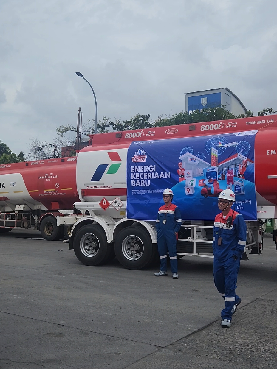 Energi Keceriaan Baru #integratedterminalsemarang #pengaponjosengono #mtitsemarang ##trukpertamina 