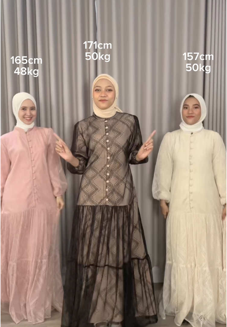 Pilihan dress dengan berbagai ukuran tersedia! Temukan size yang pas untuk tubuhmu dan tampil percaya diri. 💃✨ #lizahraniid #dress #outfithijab #gamiskekinian #fyp #fypシ #fyppp 