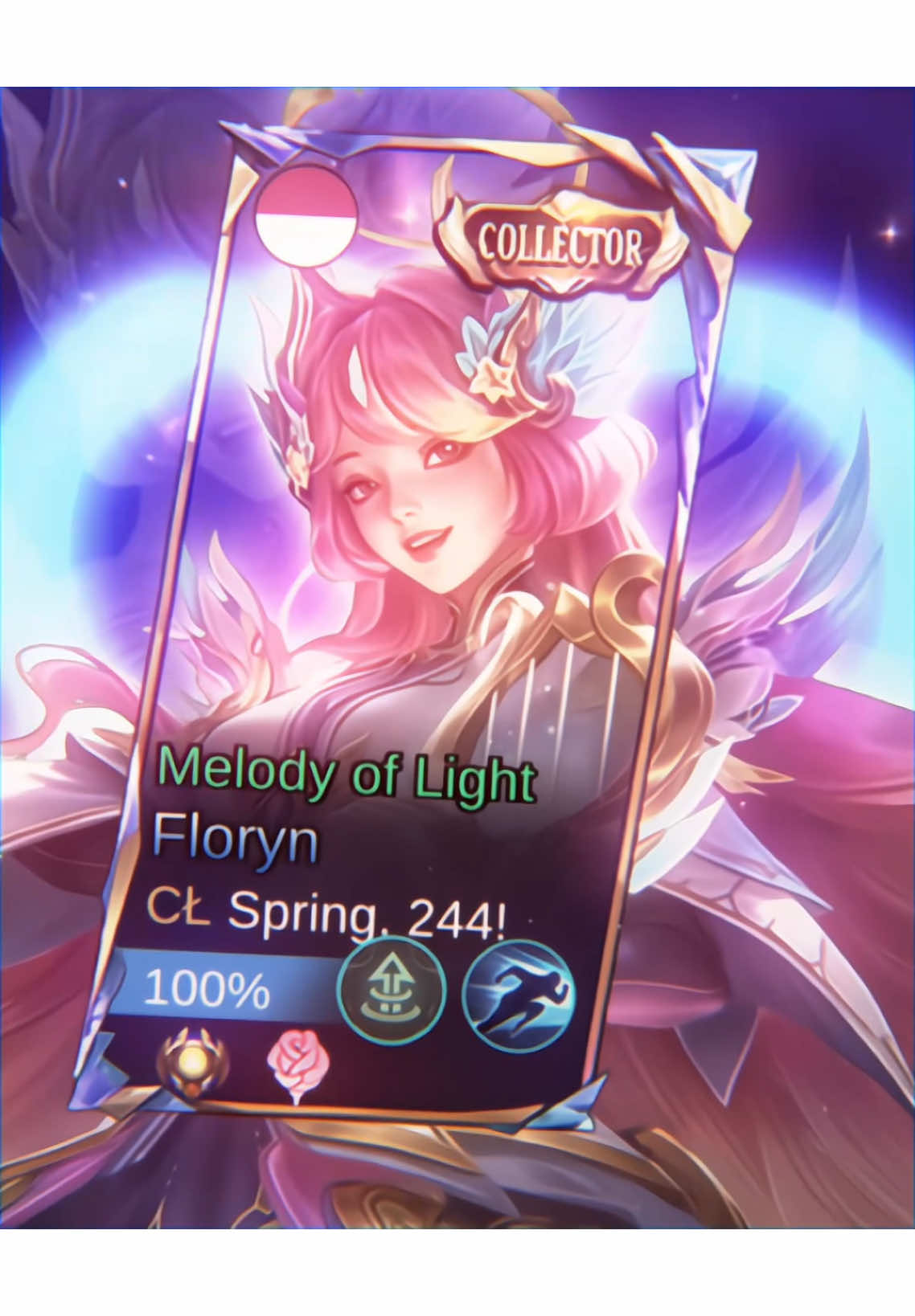 cantiknya.. ga sabar nunggu skin ya keluar, apalagi spoiler efeknya. new animation floryn cost Rp40.000,00 . chat me on Telegram @/springisit . dibuat oleh @𝐀𝐧𝐂𝐡𝐚𝐧 (ʀᴇᴀᴅ ʙɪᴏ ᴘʟɪꜱ) terimakasih yaaa, audio edited by me #mobilelegends #fyp