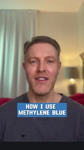 How I use Methylene Blue and its role in anti-aging health and longevity. #methyleneblue #antiaging #longevity #healthspan