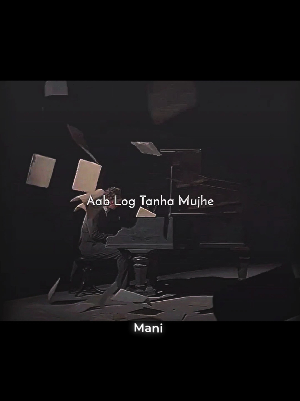 Han Hansi Ban Gaye🥺🖤#mani_lyrics01 #trending #viralvedeos #aesthetic #foryoupage #foryou 