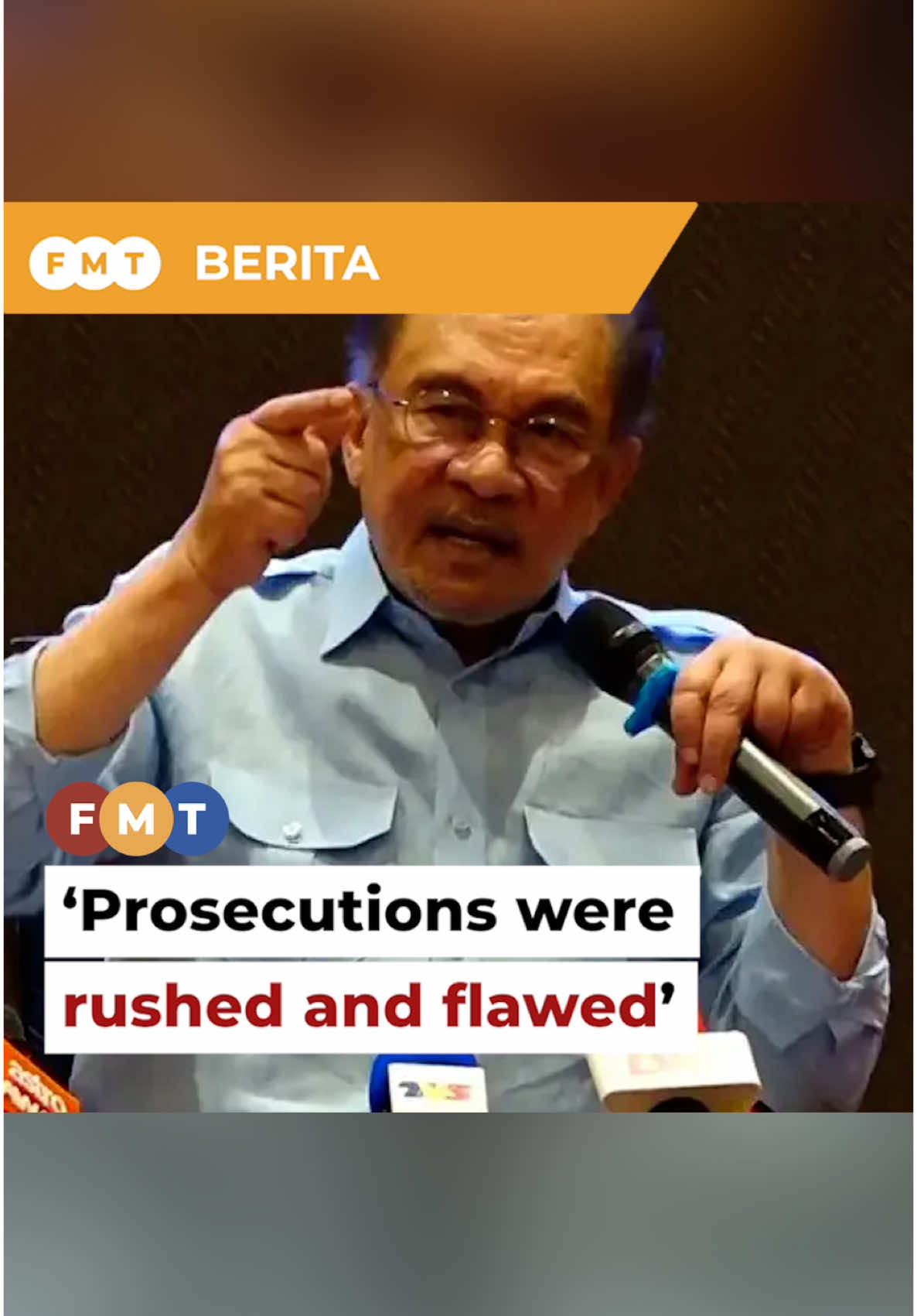 Prosecution of several cases was rushed and flawed, says PM #FMTNews #AnwarIbrahim #Prosecution #FMTEng #Trending #FYP #NewsAtTiktok #TrendingNewsMalaysia #BreakingNews #NewsUpdate 