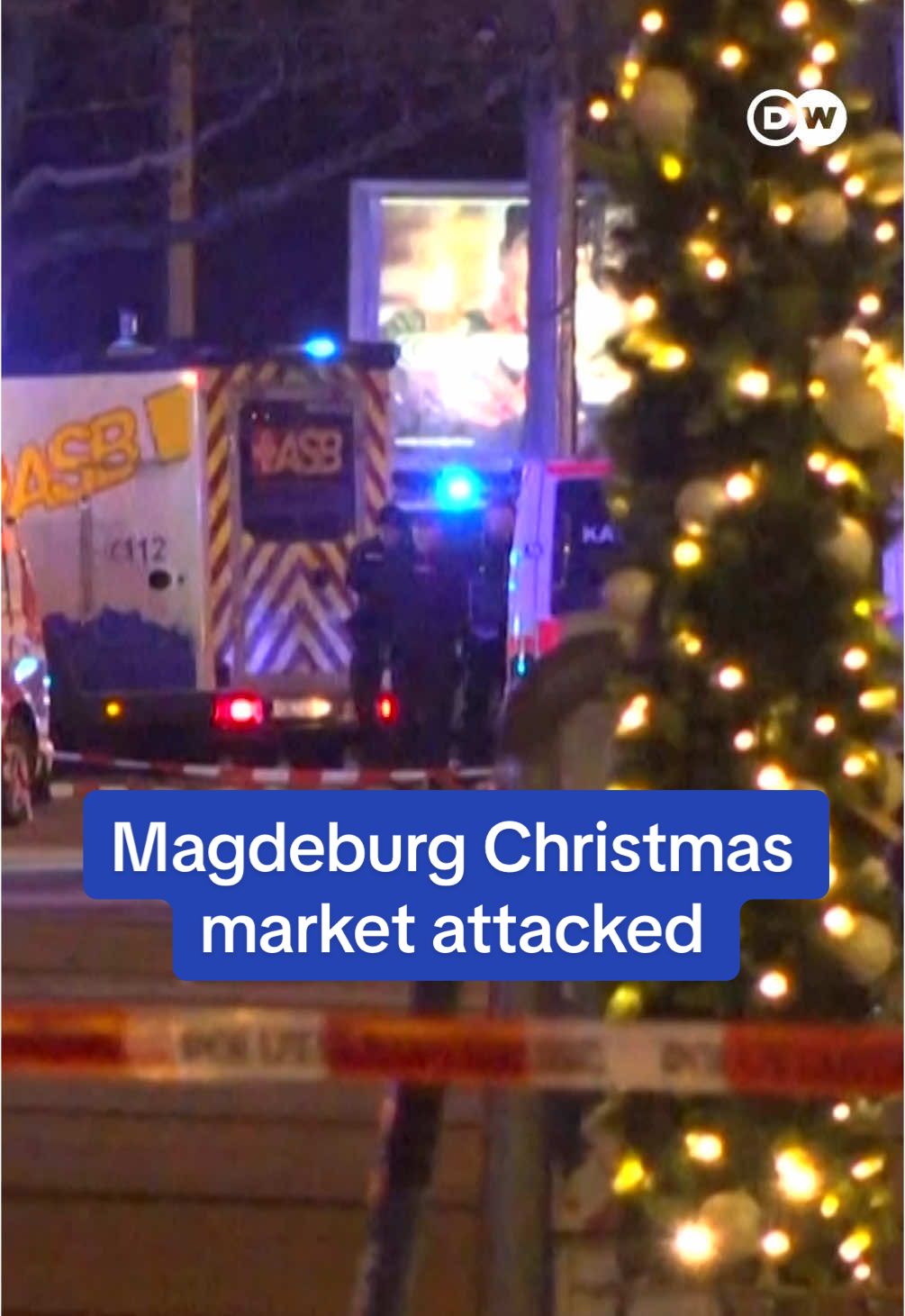 At least two people, including a child, have been killed after a car plowed into a crowded Christmas market in Germany. Police have arrested the suspected attacker, a 50-year-old Saudi Arabian doctor. Authorities said the man held permanent residency status and that he has lived in Germany since 2006. He had used a rental car in the attack. Authorities said 68 people were injured, including 15 with serious injuries. #magdeburgweinachtsmarkt 