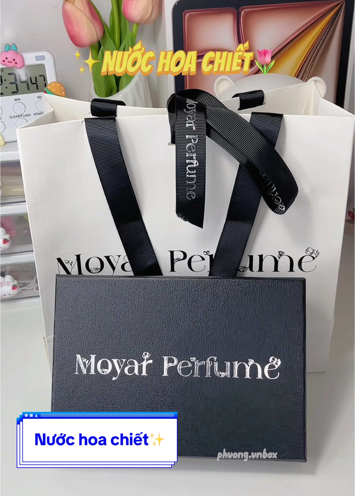 Nước hoa chiết✨ #nuochoachiet #nuochoa #perfume #unboxing #lamdep #xuhuong #foryou #fyp #chuanbidontet 
