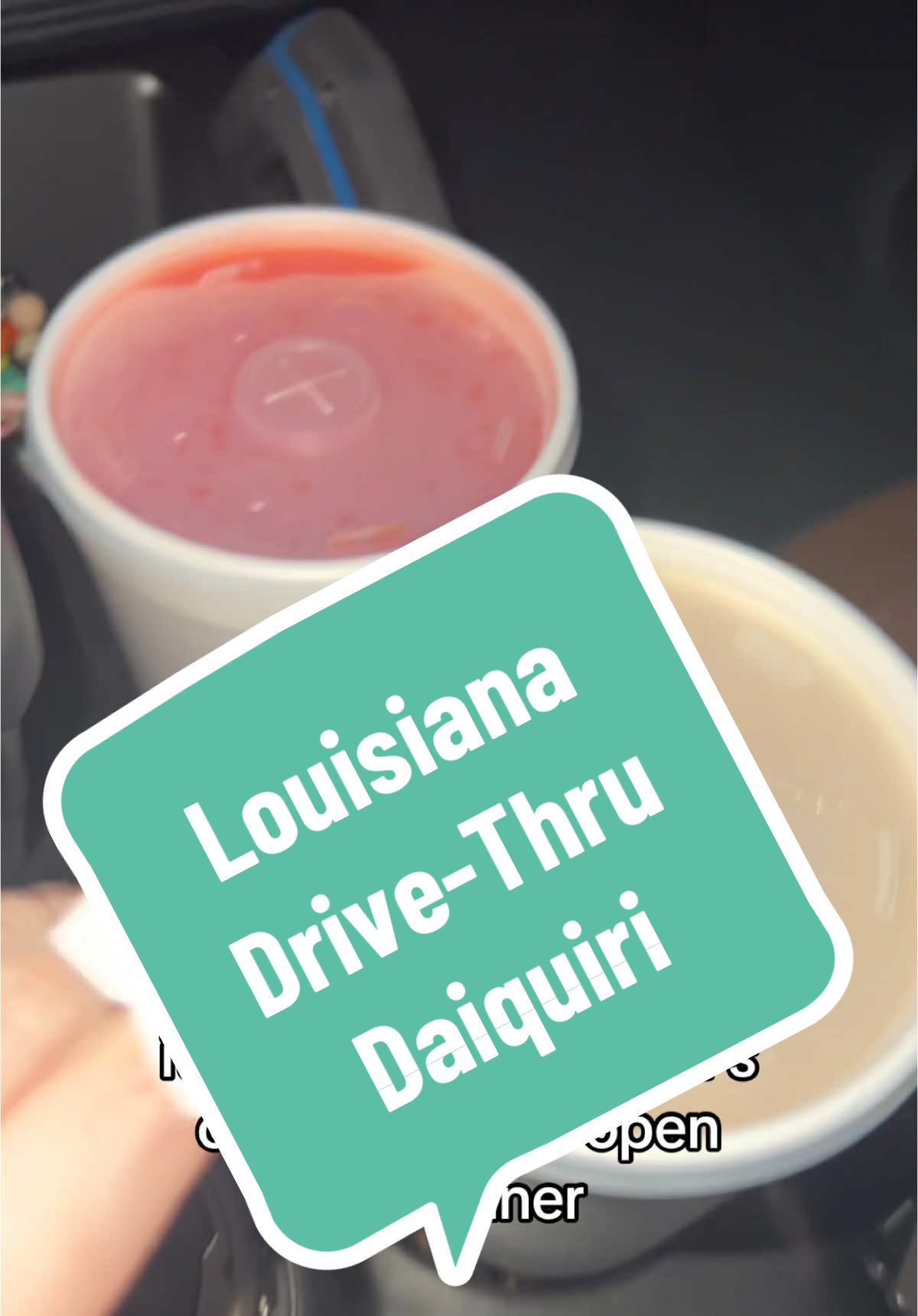 Kicking off my busy pre-Christmas weekend 🥤Sometimes I forget we are like 1 out of 4 states that have drive thru daiquiri shops and it blows my mind 😂  #drivethru #drivethrudaiquiris #daiquiri #daquiristogo #togo #togoalcohol #christmas #christmas2024 #merrychristmas #louisiana #louisianacheck #louisianatok #onlyinlouisiana #daquiris #afterwork #afterworkvibes #fy #dontdrinkanddrive #beresponsible #berespectful #sadd #makegoodchoices 