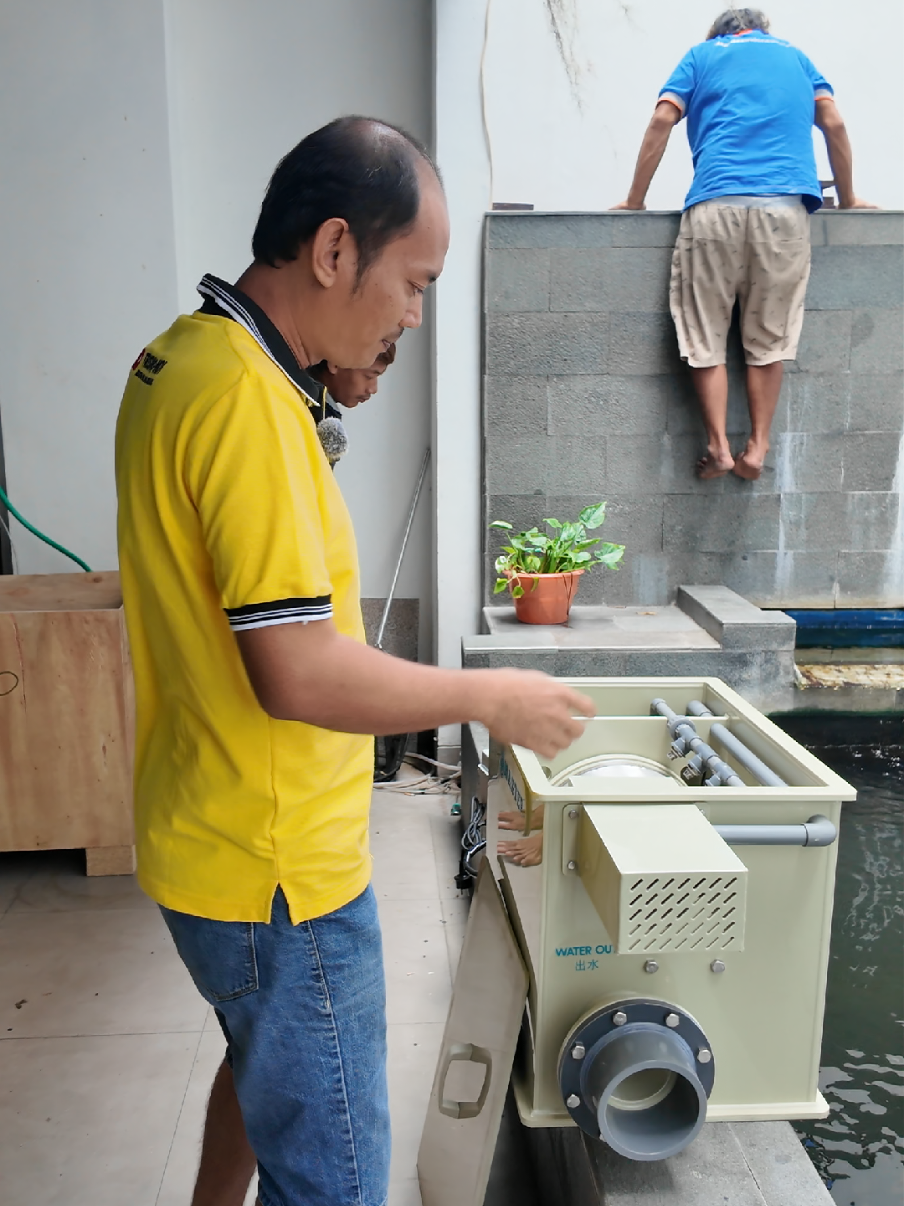 MESIN MEKANIS RDF MASTER MT10 BY TRISNO KOI | PEMASANGAN DI KOLAM ±40 TON COSTUMER SURABAYA #fyp #trisnokoishop  #trisnokoi  #rdfmaster #rdflowwatt #rdfkuria #rdfkc #rugbymayin30kg #neomedia #kuriamat #cashmeremat #rdftrisno #kolamkoiminimalis  #komtraktorkolamkoi  #rdfchina  #mekanisrdf  #ikankoi  #tukangkolamterdekat  #kolamkoi  #tresnokoi  #jasarenovasikolamkoi