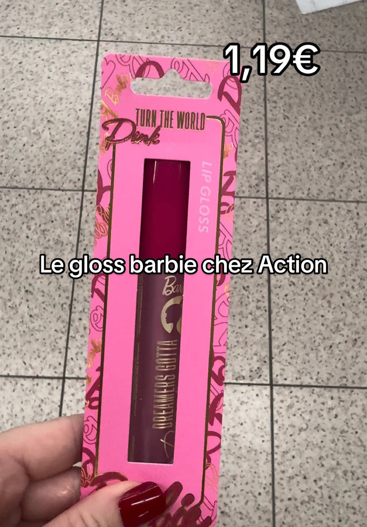 Le gloss barbie 🎀🩷 @actionfrance #barbie#lips#lipsync#lispstick#beauty#barbiegirl#action#makeup#girl#girly#pepite#news#makeup#fyp#prt#page#for#you 