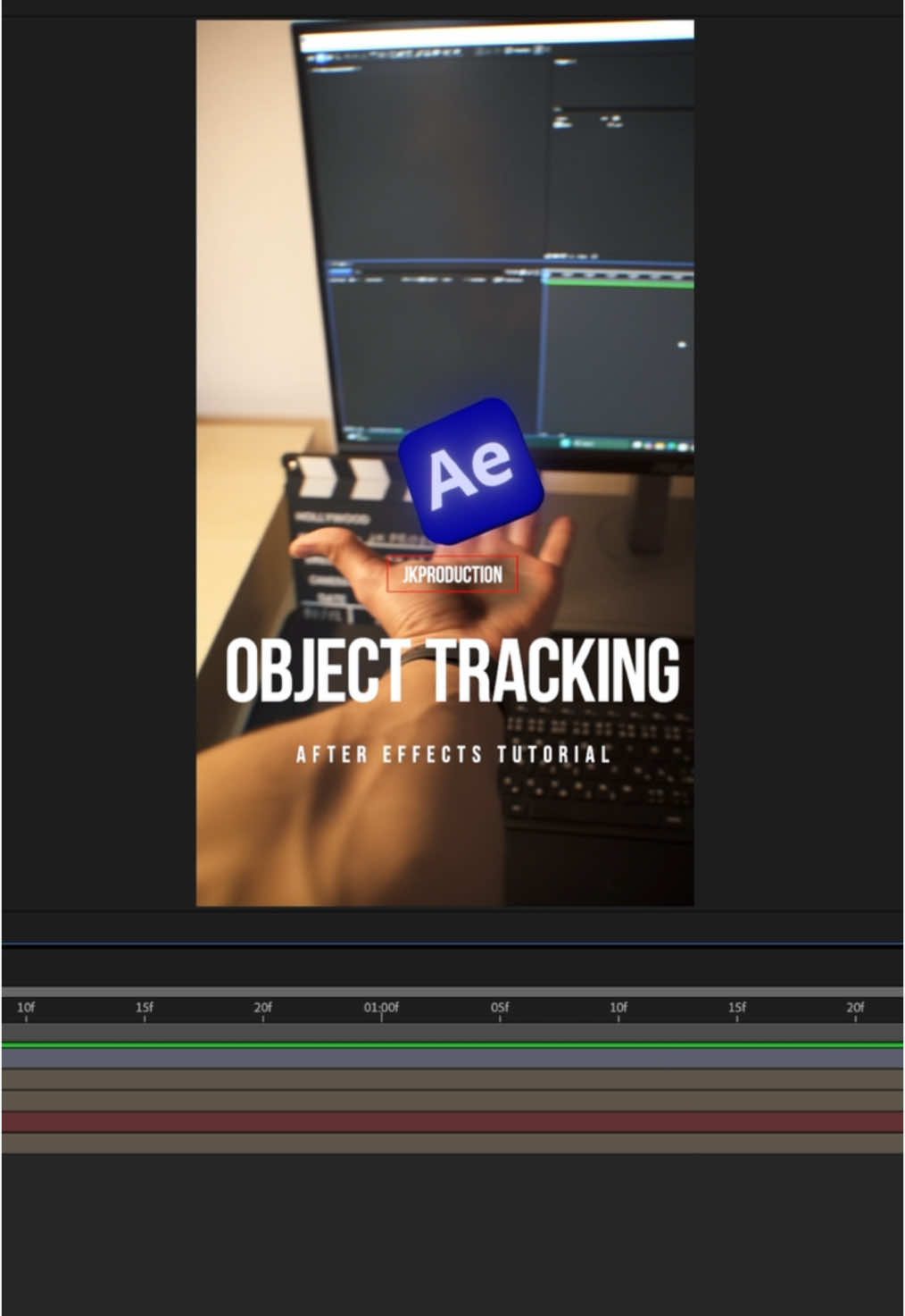 #AfterEffects - Tutorial easy Motion Tracking #videoediting #EditingTutorial #visualeffects #editingskills #Editing #viraledits #smoothedit #_jkproduction 