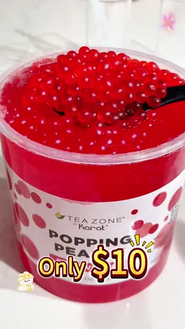 Cantaloupe popping boba #fyp#boba#poppingboba#cantalope#review