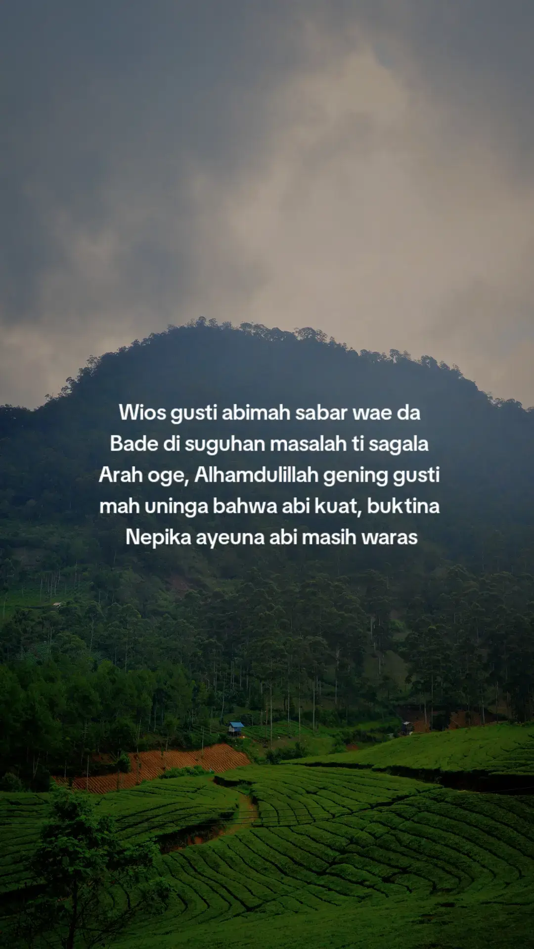 WIOS GUSTI ABIMAH SABAR WAE DA..☺️ #storysunda #sundavibes #sundapride 