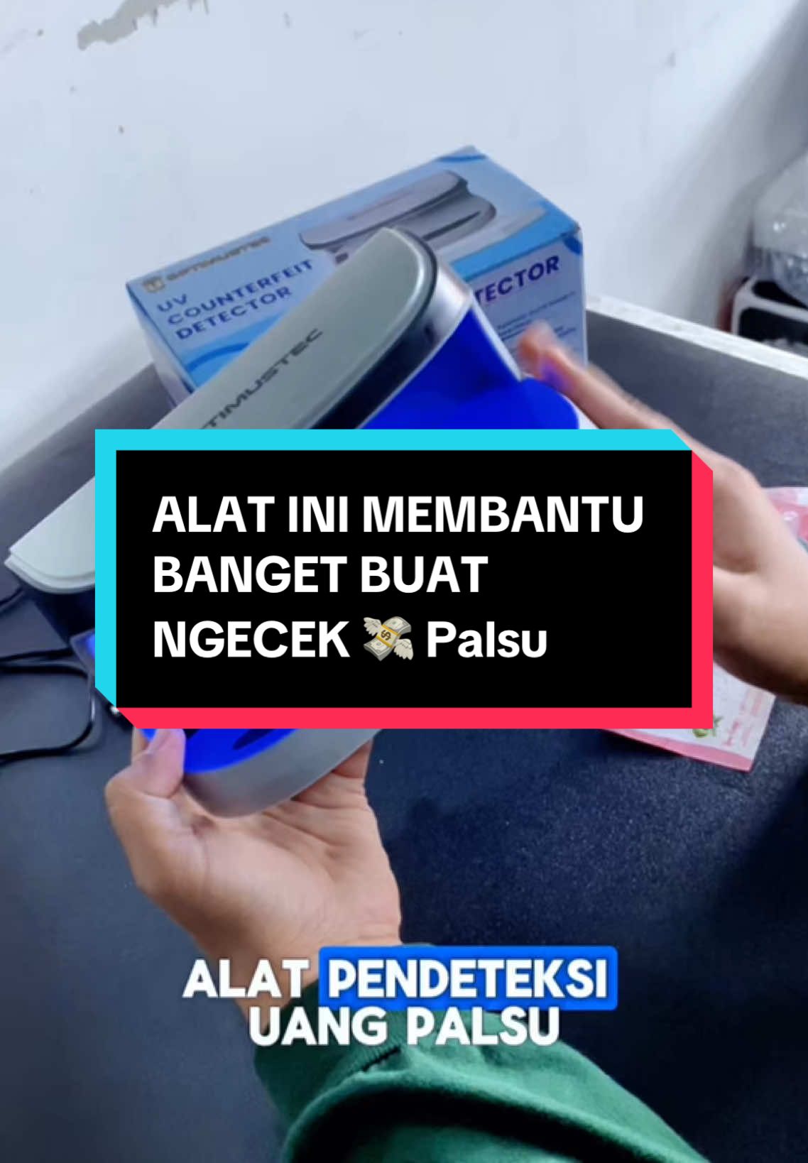 Alat membantu banget buat mengecek uang palsu ataupjn uang asli, alat fleksibel pasti kita harus mencegah dari uang uang palsu beredar. . . #grakitec #viral #moneydetector #mesinuang #uangpalsu #moneydetector #alatpendeteksi #uinalauddinmakassar #uin #uangpalsu #mesinpress #fyi #rekomendasi 