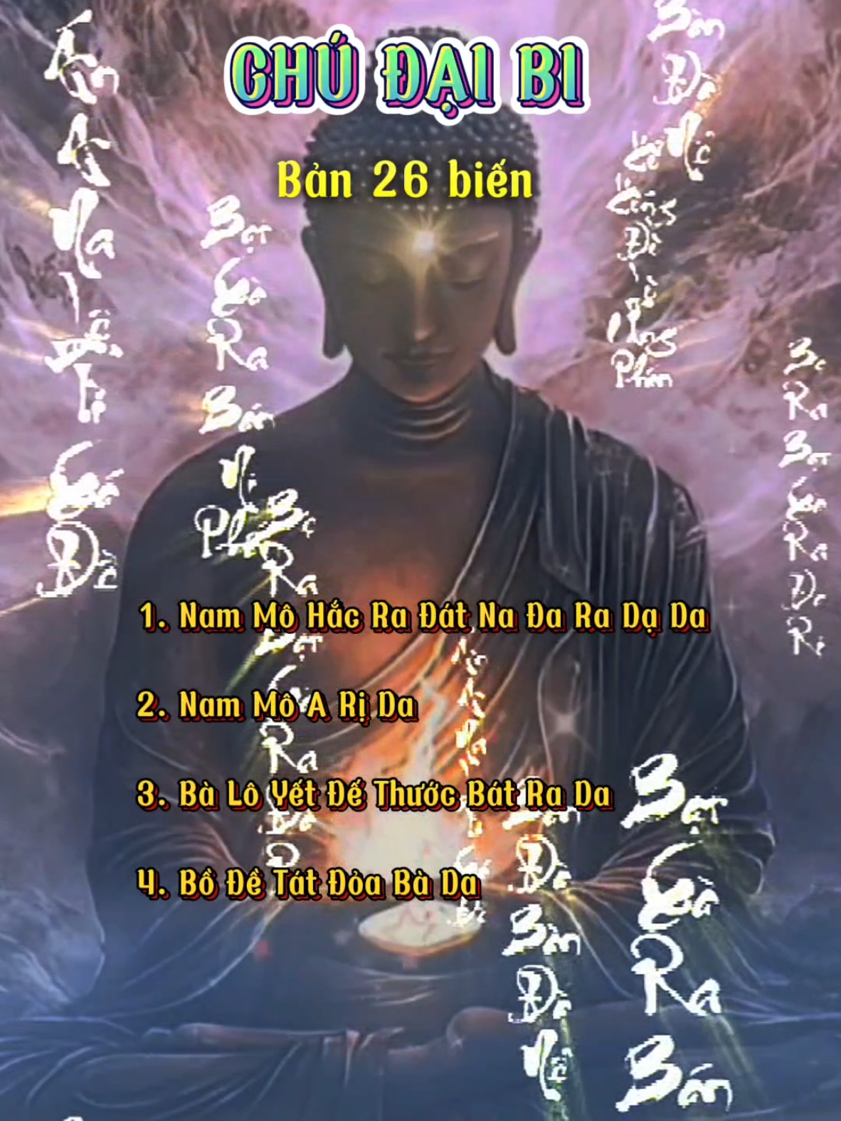 #Chudaibi Bản 26 biến (từ 1-26) #adidaphat🙏🙏🙏  #phatphapnhiemmau #phatphapvobien #tamlinh #adidaphat #nammoadidaphat🙏🙏🙏 