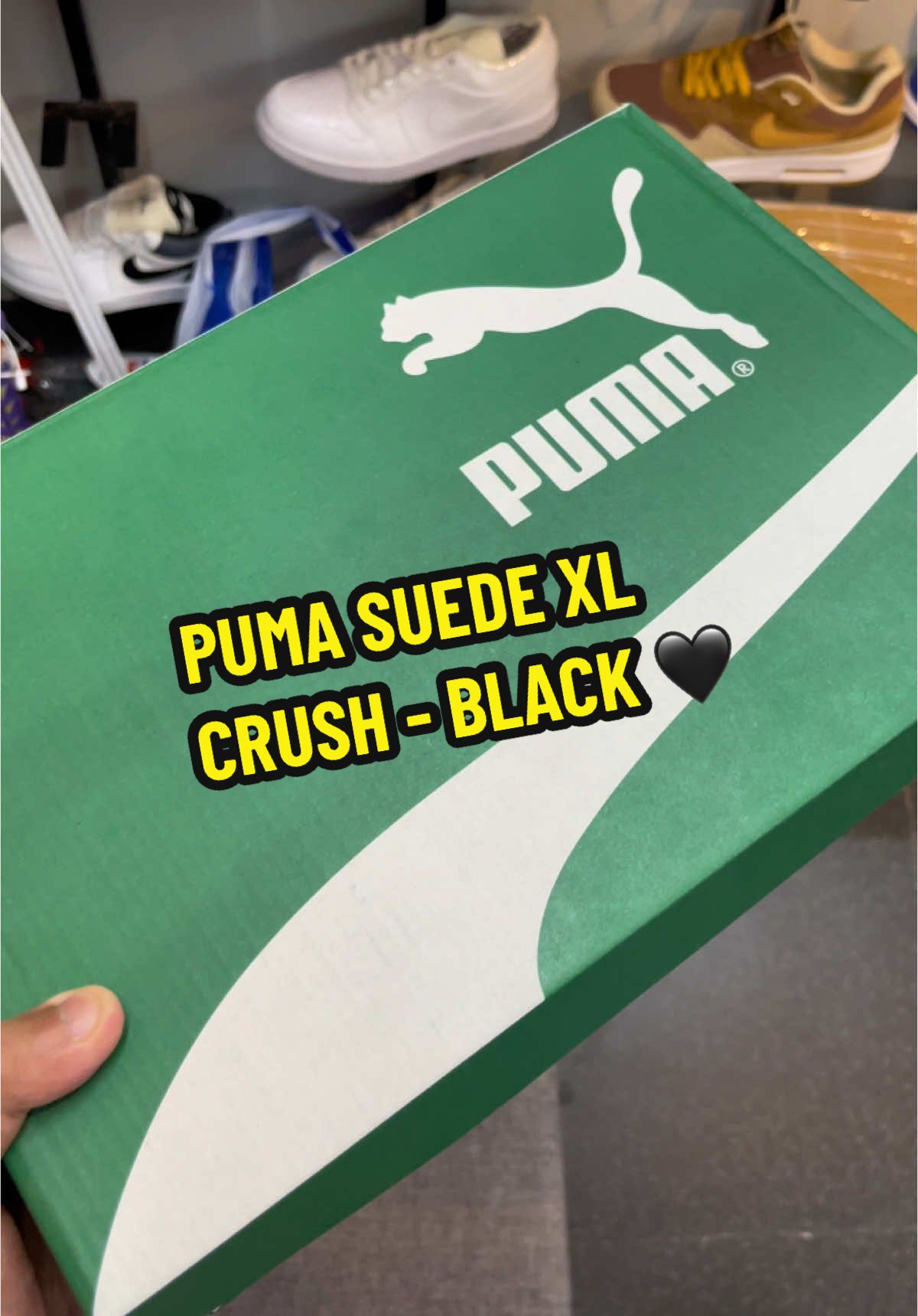 PUMA SUEDE XL CRUSH - BLACK 🖤 FOR MEN & WMNS FB PAGE: Pick Up Store LINK ON BIO FOR SHOPEE🚨🚨 #pumasuedexlcrush #fyp #fypシ #fypppppppppppppppppppppppppppppppppppp 