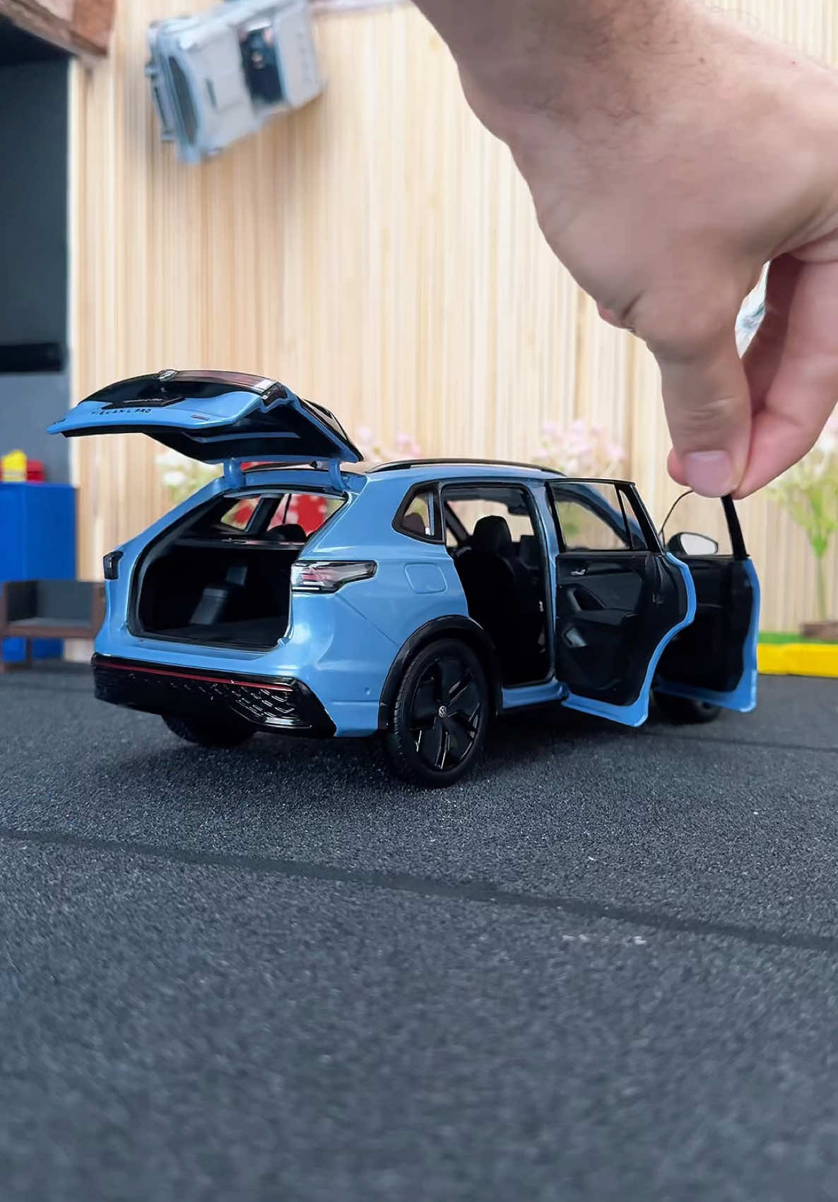 Unboxing Volkswagen Tiguan New 2024  1:18 Scale Diecast Model Car  #car #cars #diecast #trending #fypシ #viral 