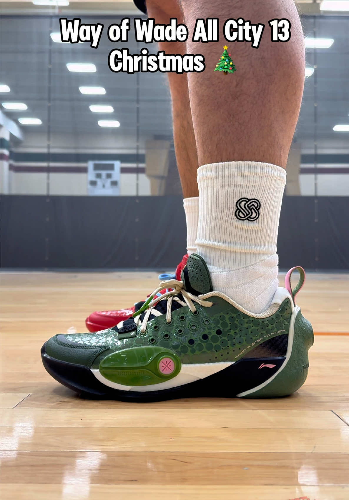 Way of Wade All City 13 “Christmas” On Feet . If you’ve played in the Wade AC 13, what are your thoughts on them? . . #dwyanewade #christmas #wadeac13 #wayofwadeac12 #ac13 #wayofwadeallcity13 #wadeallcity13 #allcity13 #sneakers #sneakerhead #sneakerheads #basketball #basketballshoes #shoes #kotd #kicks #sneakrtweakr #nike #jordan #converse #adidas #fearofgod #yeezy #puma #newbalance #underarmour #curry #reebok #skechers #moolah #and1 #lining #wayofwade #361 #361sport #eqlz #seriousplayeronly #spo #anta #rigorer #peak #shorts #reels #fy #fyp #fypage #foryou #foryoupage