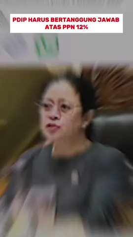 PDIP, awal mula terciptanya PPN 12% #puanmaharani #megawati #PDIP #PPNNaik #jakarta 