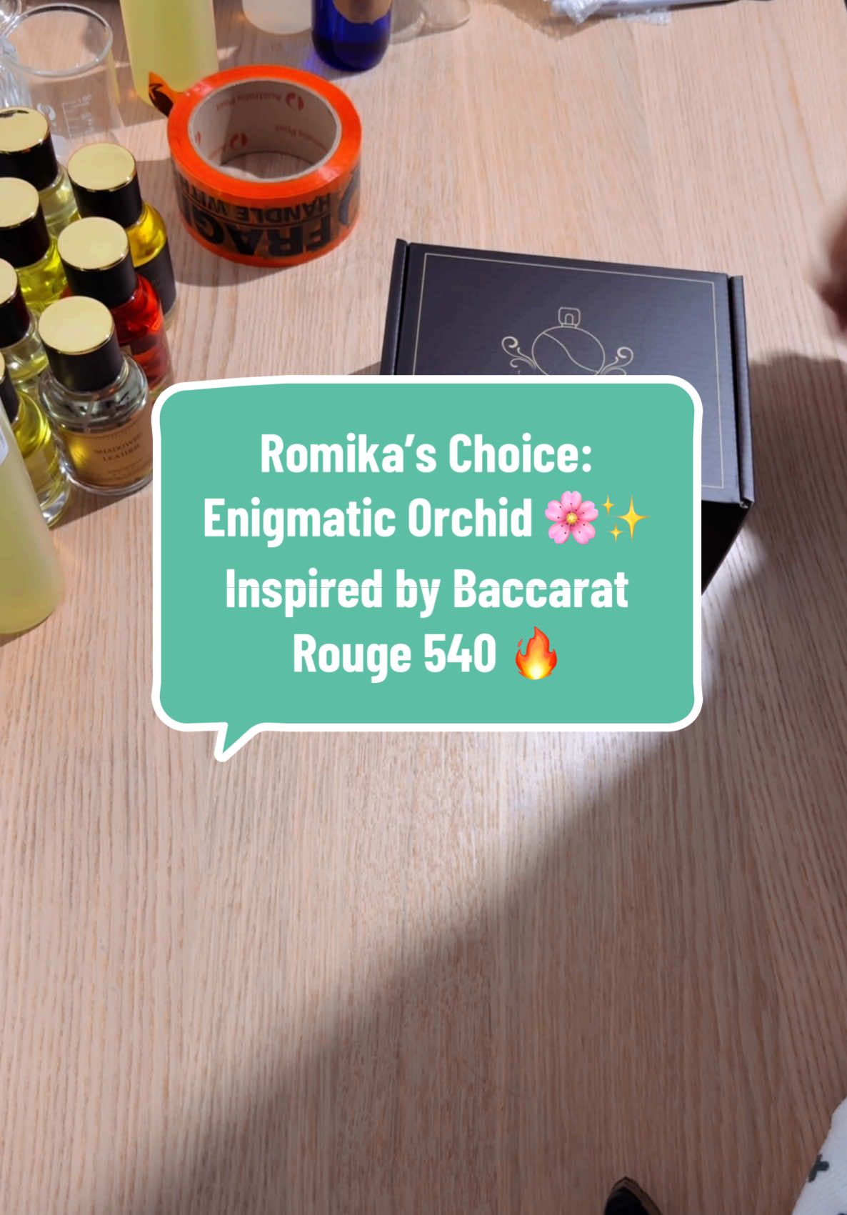 #creatorsearchinsights @Gemz Romika’s Choice: Enigmatic Orchid 🌸✨ Inspired by Baccarat Rouge 540 🔥 #rumhazscentstudio #rumhazscentstudio #handmadeperfume #oudispahan #luxuryfragrance #customperfume #fragranceaddict #perfumecommunity #oudfragrance #perfumelover #nicheperfume #fragrancecreation #smallbusinesssupport #craftwithpassion #perfumejourney #sharethelove #craigieburn #craigieburnwale #middleeasternfragrance #middleeast #middleeasternfragrances #lattafa #khadlaj #swissarabianperfumes #swissarabian #fragrance #fragrancetok #fragrancetiktok #perfumetok #perfumetiktok #fragrancelover #fragrancejourney #fragrancecollection #fragranceaddict #perfumecollection #perfumeaddict #perfume #perfumeaustralia #fragrancefox #arabfragrance #arab #ArabTikTok #sweet #irresistible #juicy #seductive #fruity #cherry #vanilla #rose #gourmand #dubai #sydney #castletowers #castlehill #australia #SummerPerfume #NauticalBliss #LVAfternoonSwim #RefreshingFragrance #PerfumeLovers #AustralianSummer #TikTokPerfumes #FreshVibes #OceanBreeze #CitrusyPerfume #PerfumeAddict #LuxuryImpressions #RumhazScentStudio #HandmadePerfumes #PerfumeTikTok #PerfumeForSummer #FragranceGoals #SmellGoodFeelGood #TikTokTrending #BaccaratRouge540 #EnigmaticOrchid #LuxuryPerfumes #PerfumeLover #RumhazFragrance #ScentOfTheDay #PerfumeAddict #PerfumeInspiration #FragranceJourney #SummerScents