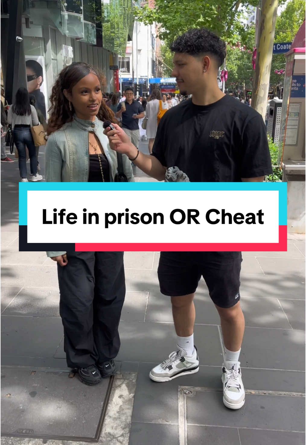 Life in prison or cheat on your boyfriend? #fypシ #viral #trivia #wouldyourather #lifeinprison #cheat #cheater #boyfriend #girlfriend 
