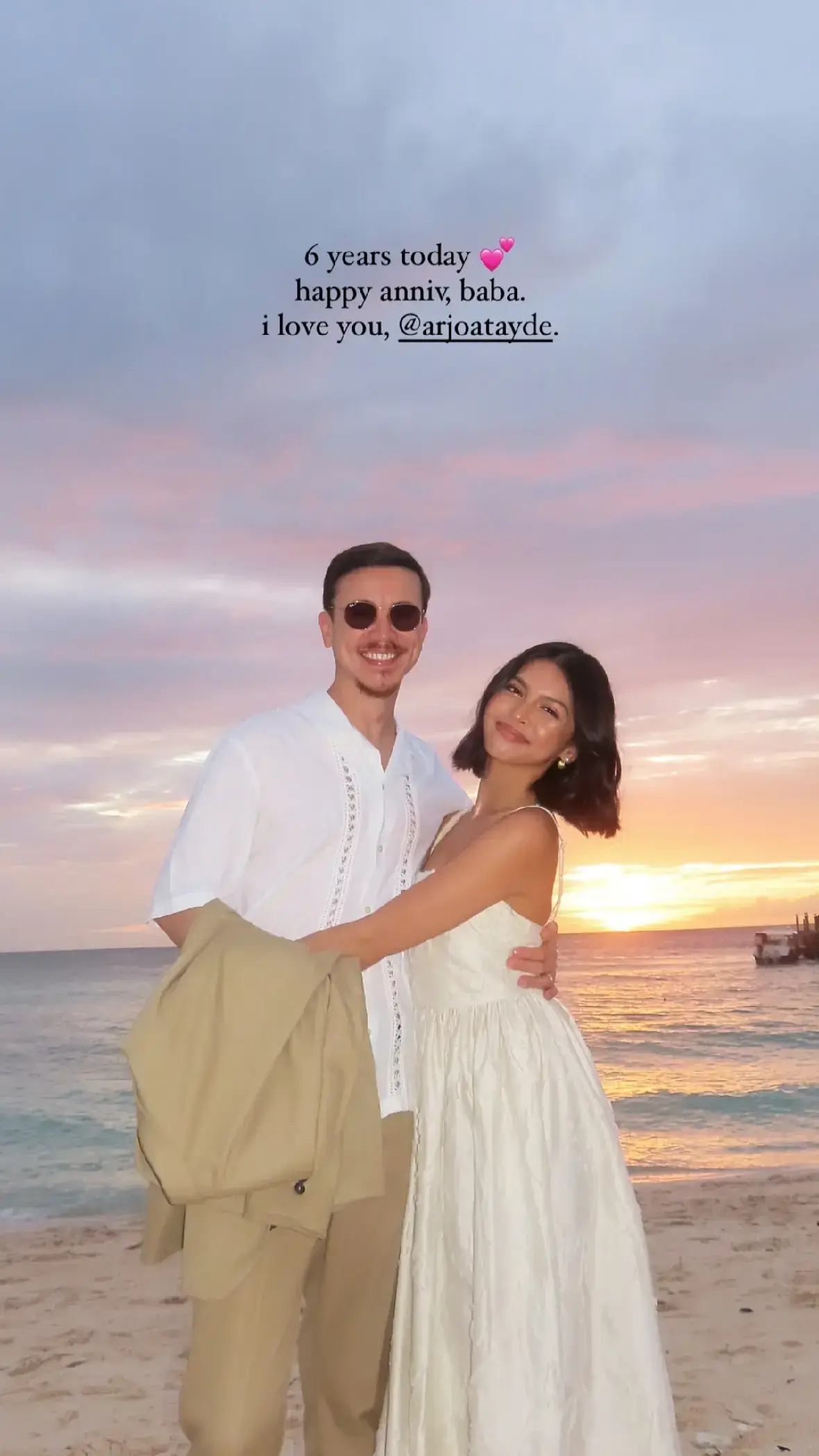 6 years today. Happy Anniversary ArMaine! 🤍 #MaineMendoza #ArjoAtayde #ArMaine #fyp 