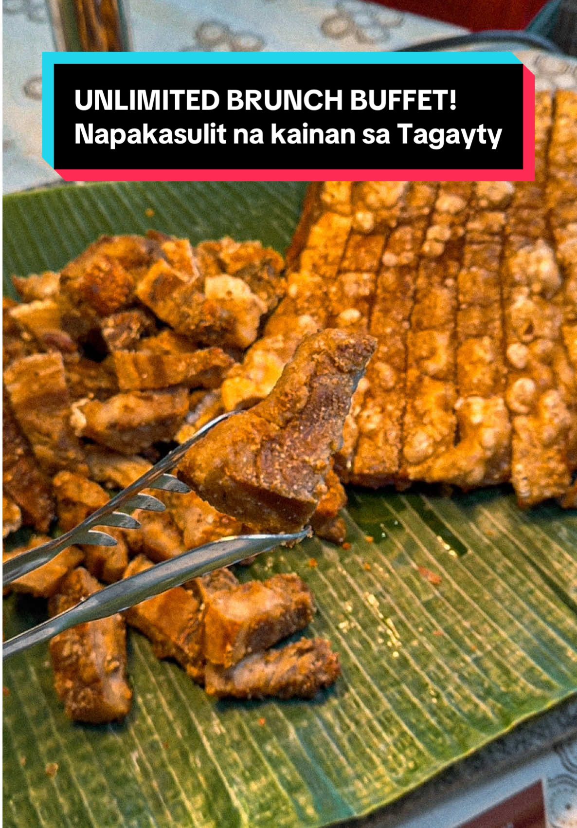 NAPAKASULIT! Unlimited Brunch Buffet sa Tagaytay! May pa Unli Lechon Kawali, Adobo, Kare-Kare at napakadami pang iba, Naka Unli din ang inumin at Desserts!  📍Gorio’s Roadside Restaurant #tagaytay #tagaytayroadtrip #tagaytayrestaurant #cavite #goriosroadsiderestaurant #PhFoodTravel #FoodPh#wilbuena #wilbuenavlog #teamtakas #katakas #pagkaingpinoy #Pagkain  #camp #majesticplace #TiktokVlog  #TravelPh #food #foodph #tiktokfood #tiktokfoodie #Trending #fyp #foryou #tiktokaward 