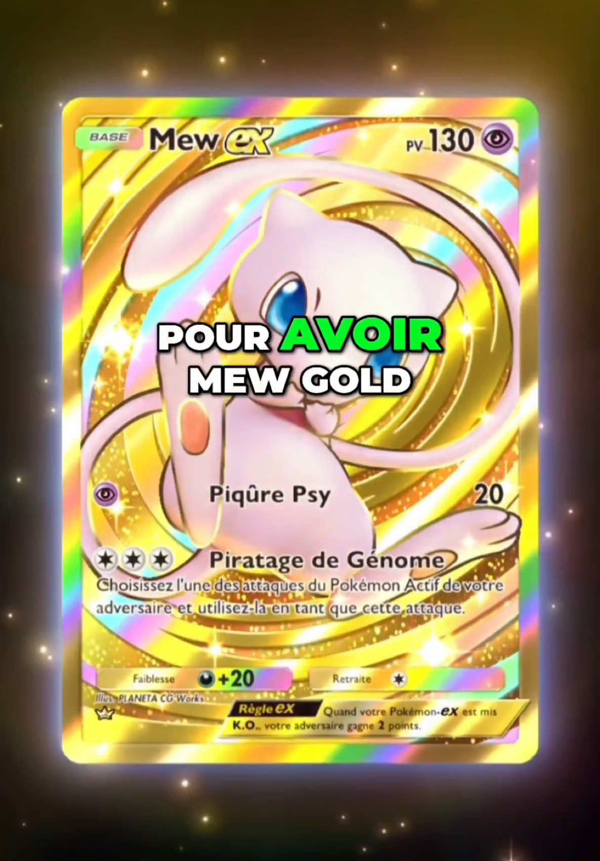 Je test l’astuce pour avoir Mew Gold, la nouvelle carte Gold de l’extension ile fabuleuse sur Pokémon Pocket ! #pokemontcgp #pokemonpocket #pokemontcgpocket 