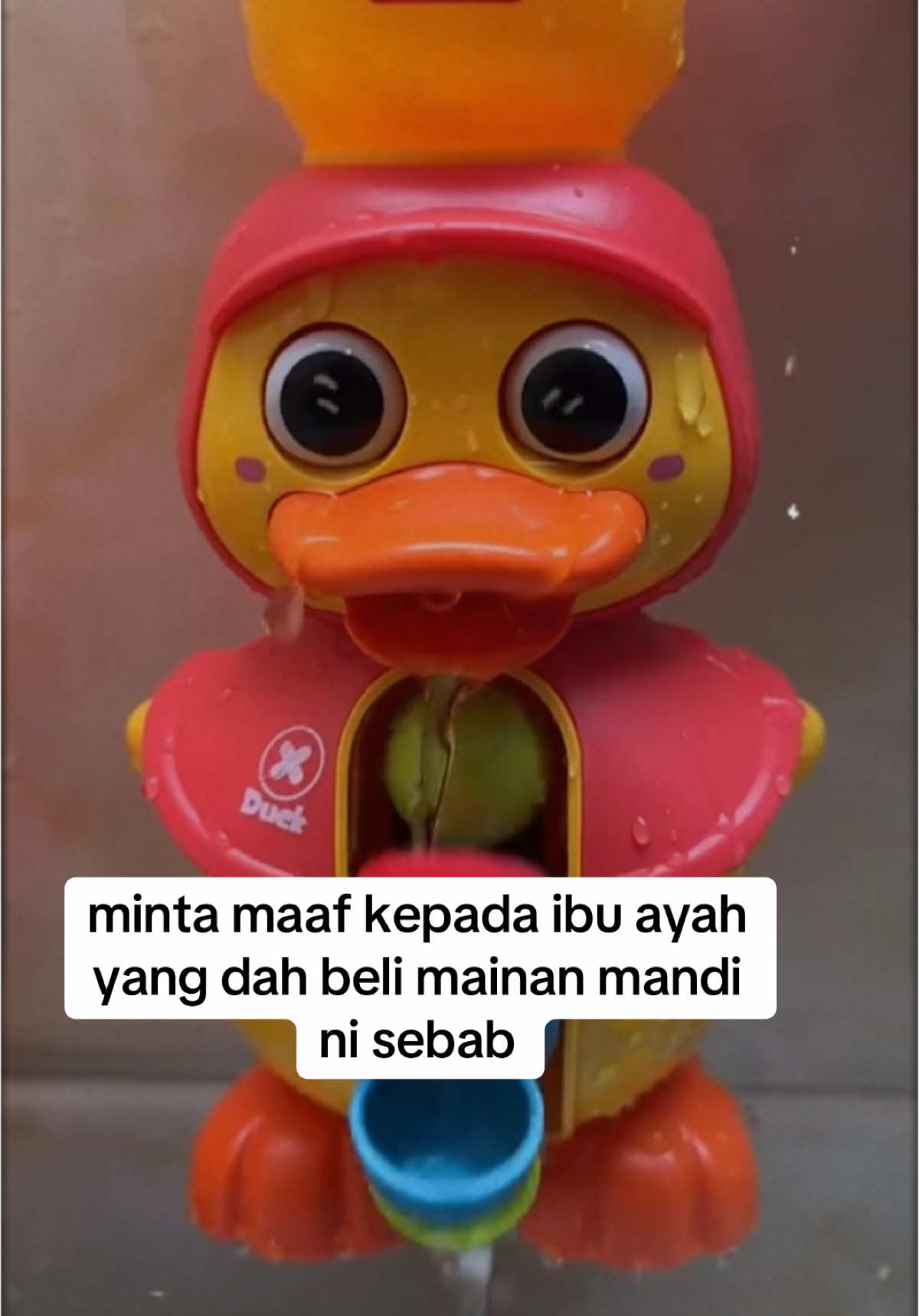 Minta maaf tapi memang saya taknak bertanggungjawab 🙏🏼🙏🏼🙏🏼🙏🏼 #mainan #mainananak #babytoys #kidstoys #mainanmandi #bathtoys 