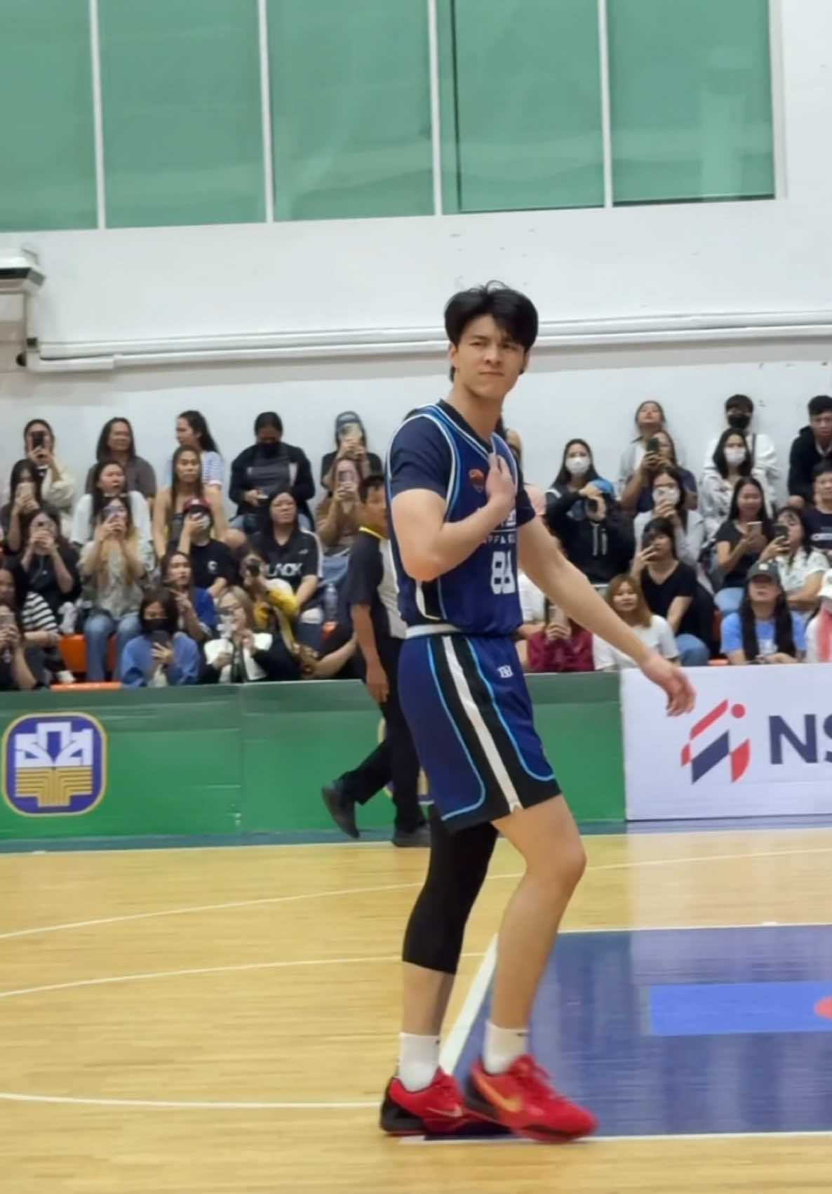 หน้าดื้อ is my type 🤪 @Lucifer.  #meennicha8 #meen #lucifer  #hitechbasketballclub 