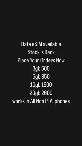 #creatorsearchinsights #foryou #foryou non pta zong jazz ufone onic sim chalain working