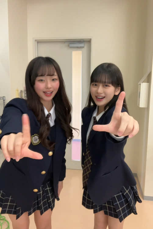 日芸tiktok初出演したよ~✊🏻💗@【公式】日本芸術高等学園 @窪嶋蓮菜 別verもあげちゃう！どっちも見てねー！！ #日本芸術高等学園 #ljk #06