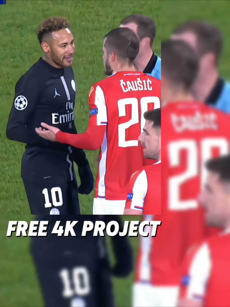 Neymar X Never let you go Free 4k Project 🤩 #neymar #freeedit #trendingvideo #footballtiktok #footballedit #fyp #goviral 