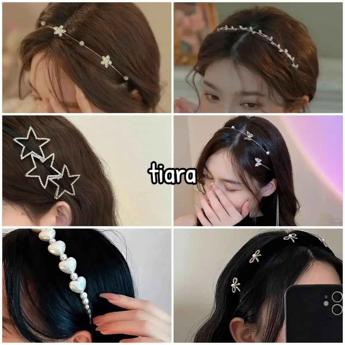 #tiara #chinesehairpin #clawclip #hairclips #bowhairclip #hairchain #bandana #headband #foryoupage 