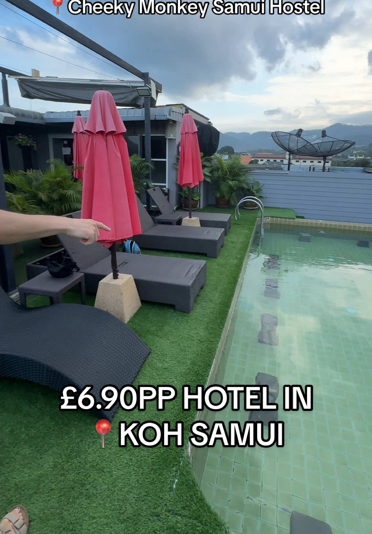 What £6.90 a night can get you in Koh Samui, Thailand 🏖️🇹🇭 @Soph ☆ #fyp #travelling #backpacking 