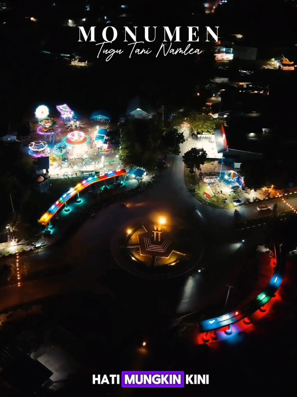 Malam Kota Akeba #citylights #namlea #namleapulauburu #monumen #pulauburu #maluku #keepfly 