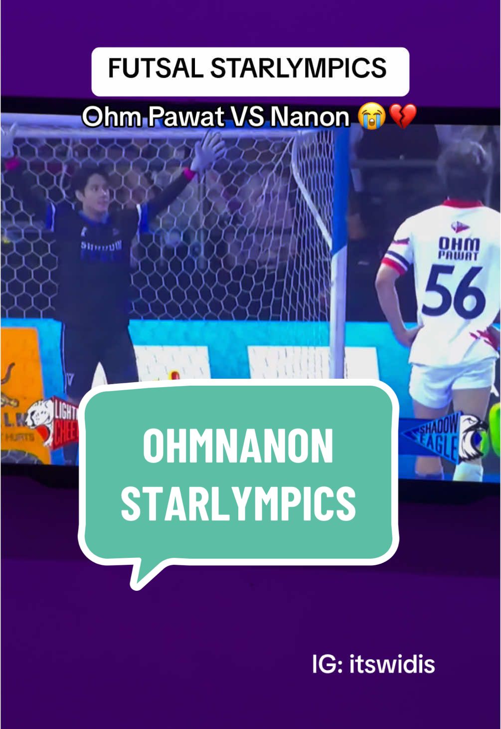 Izin menangis satu abad samlekom!! #ohmnanon #gmmtvstarlympics2024 #thaienthu 