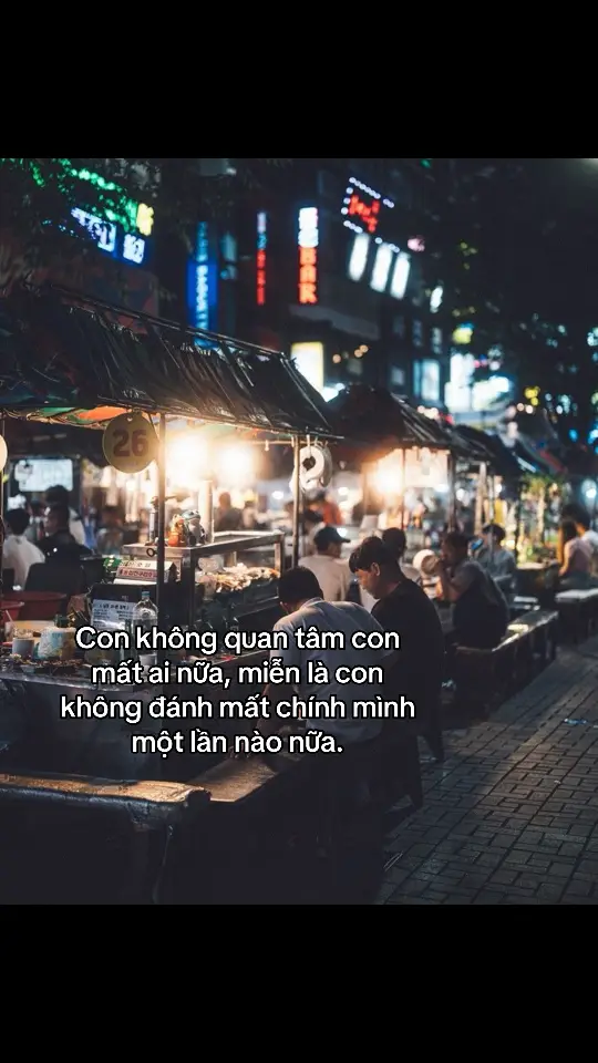 Con không quan tâm con mất ai nữa, miễn là con không đánh mất chính mình một lần nào nữa.#xh #tamtrang #ducahh05