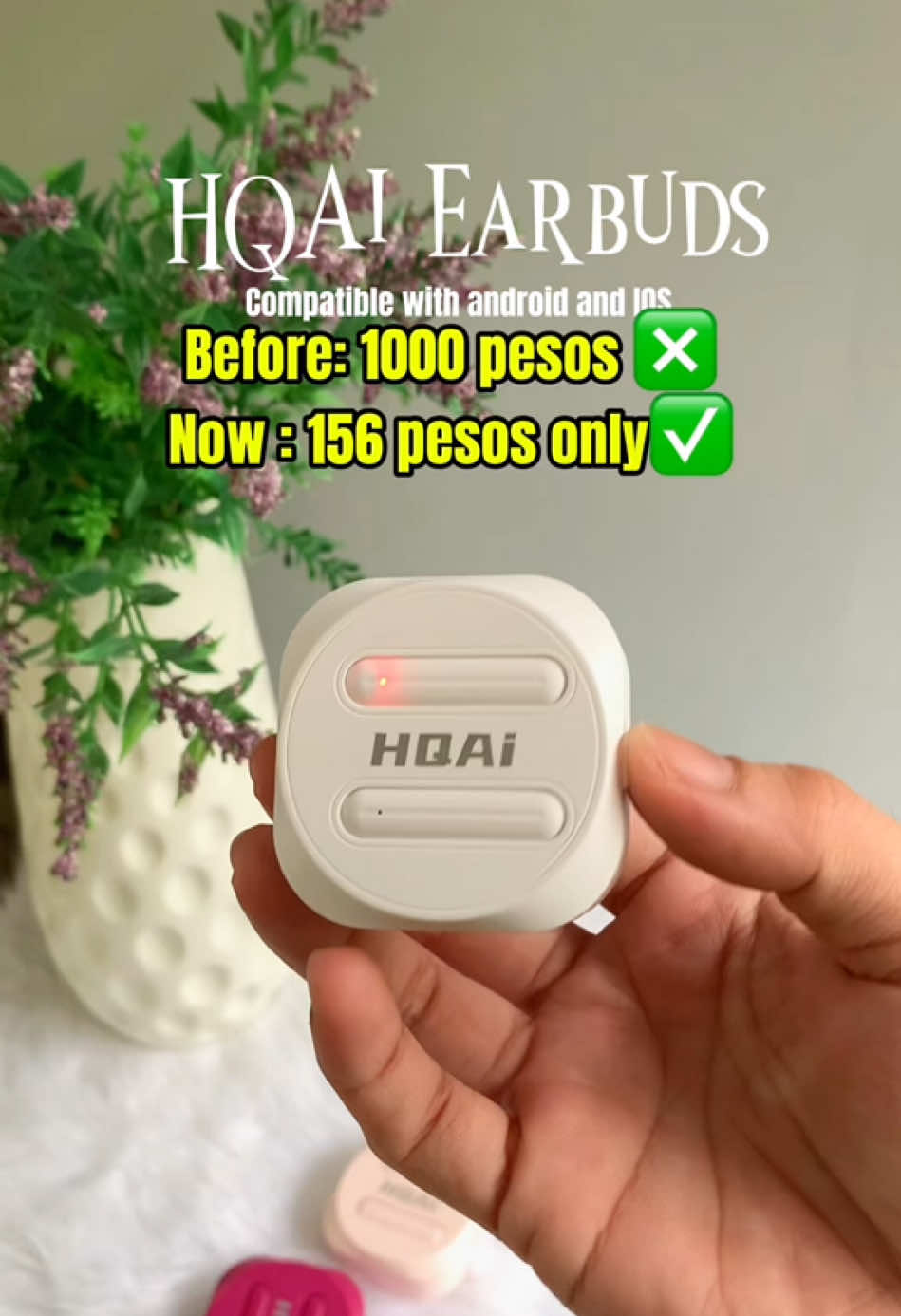 Bagsak presyo talaga ngayong araw ang ating earbuds kaya go check out mo na yan!!!🤪#hqai #hqaiearbuds #earbuds #trending #seo #searchengineoptimization #SEO #tik #fyp #200views 