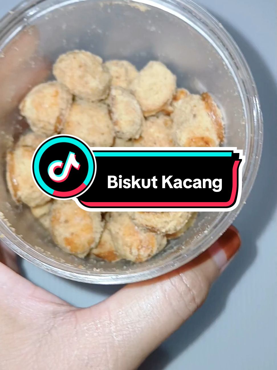 #biskut #cookie #biskutkacang #snak #makanan 