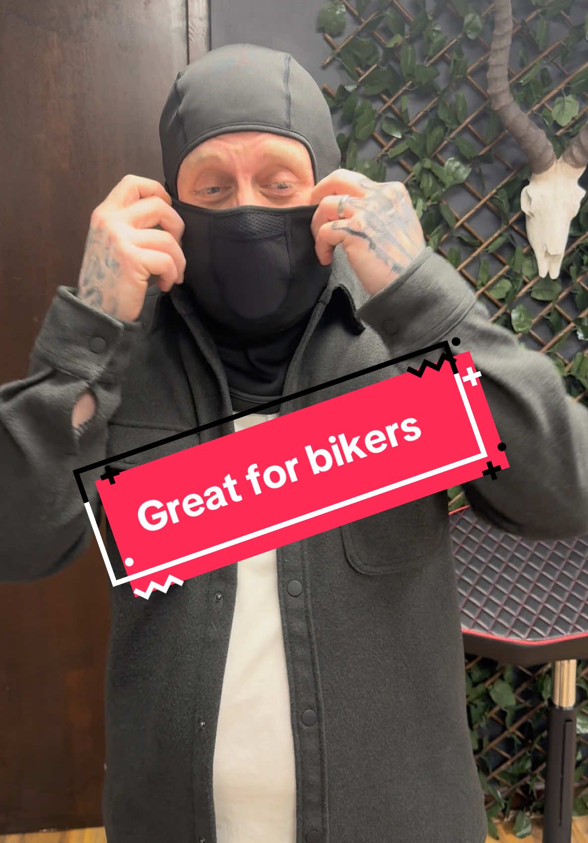 Great motorcycle accessory #hat #balaclava #warm #clothingbrand #clothes #mensclothing #comfy #motorcycle #motorbike #biker #bikers #motorcycleaccessories #ski #skimask #tiktokmademebuyit #myinfluujourney #dealdrops 