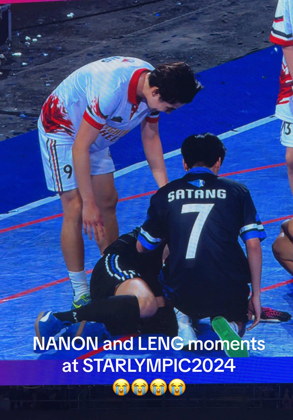 Nanon and Leng interactions at Starlympic2024 😭😭😭  #gmmtv #leng #nanon_korapat #nanon #ohmnanon #ohmleng  #gmmtvstarlympic #gmmtvstarlympics2024 