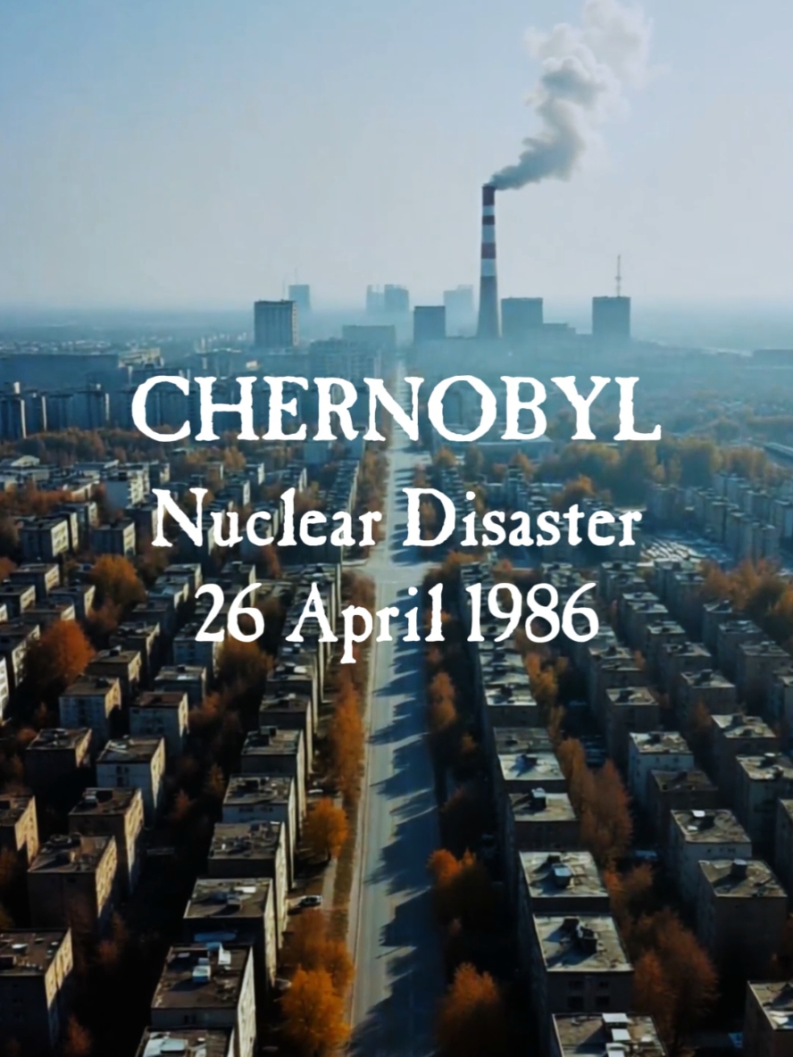 Chernobyl 1837 – Life at Chernobyl Before the Disaster Chernobyl was a small, peaceful town, founded in 1837, surrounded by forests and farmland. It grew slowly over the years, becoming a quiet place where people lived simple lives. Nearby, the city of Pripyat was built in the 1970s as a modern town for workers at the Chernobyl Nuclear Power Plant. Pripyat was a bright, busy place with schools, parks, and shops, full of families who were proud to live there. Life was good, and people were happy. But everything changed on April 26, 1986, when a disaster at the power plant turned this peaceful area into a place of tragedy and loss. #fy #fyp #chernobyl #history #historytok #explosion 