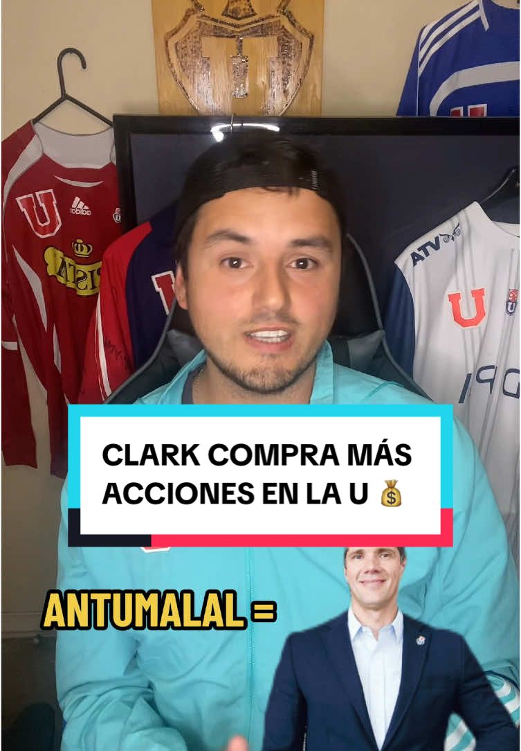 ¿Clark nuevo dueño de la U? Explico los cambios dentro de Azul Azul. #udechile #futbol #chile  #greenscreen 