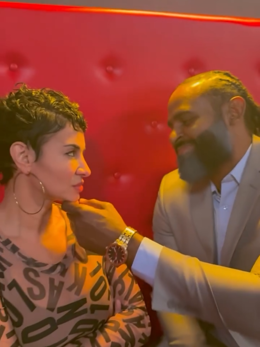 Don has a moment with Diana